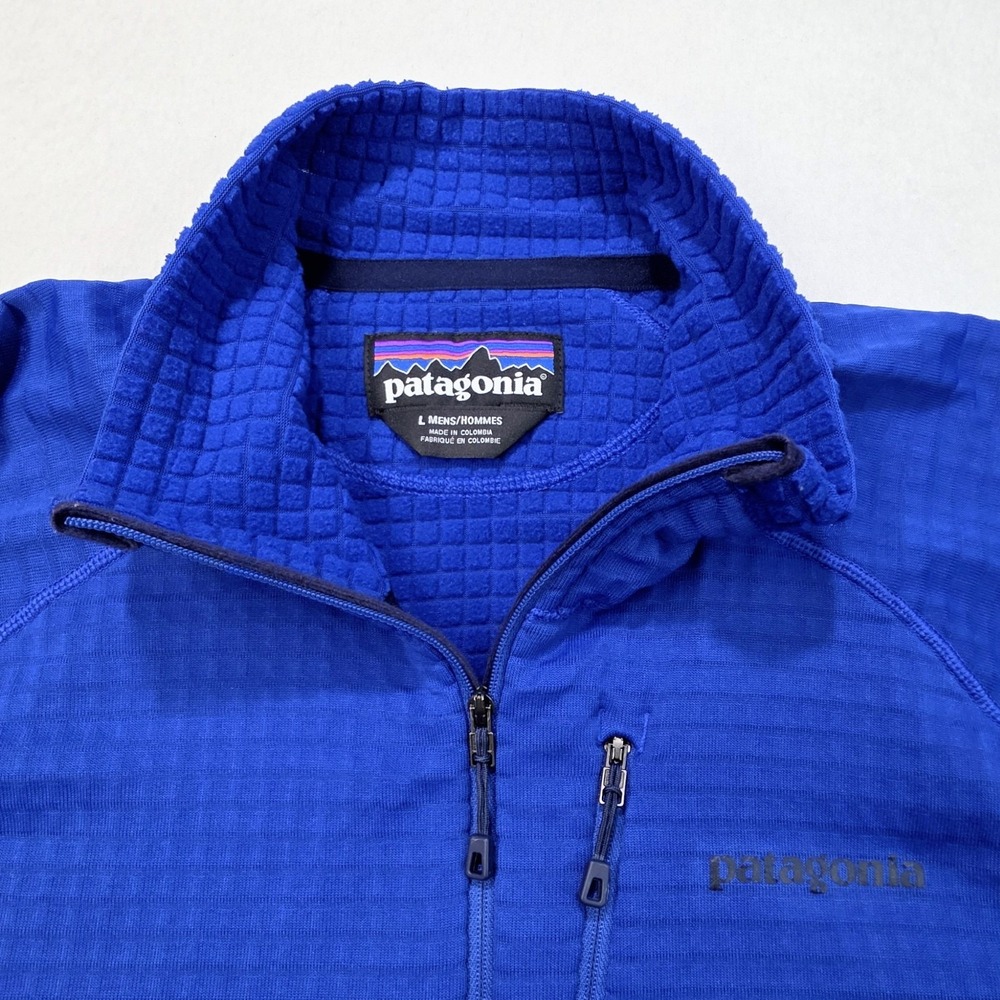 Patagonia Pullover Large R1 Regulator Waffle Grid Polartec  1/2 Zip LIMITED USE